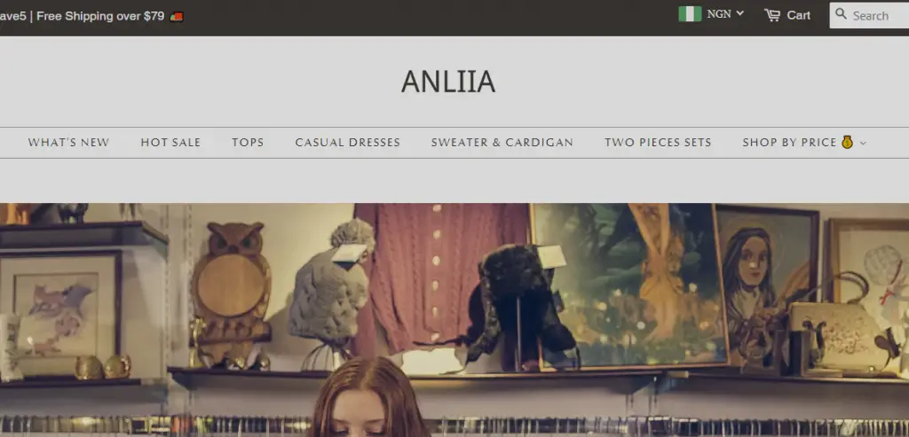 Anliia Homepage
