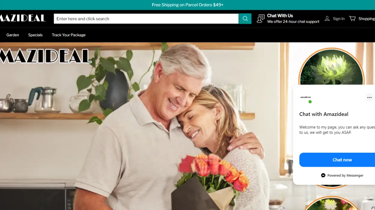 Amazideal Website