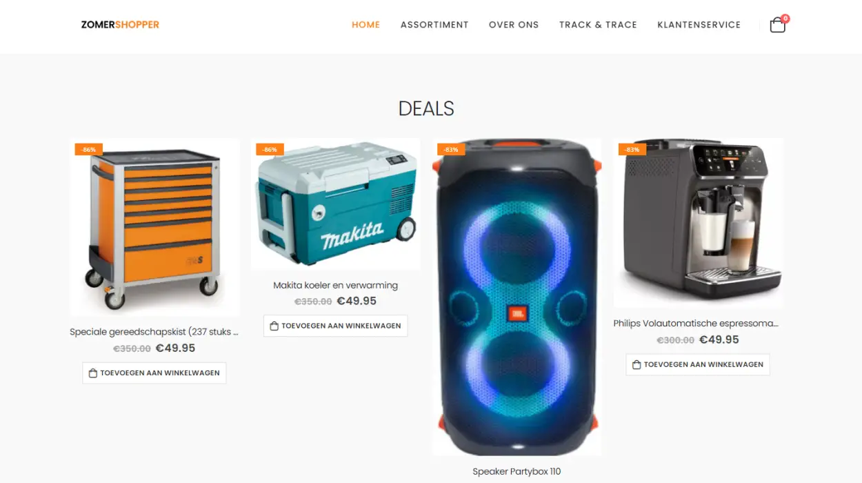 Zomershopper