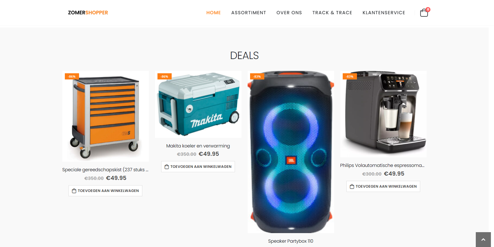 Zomershopper